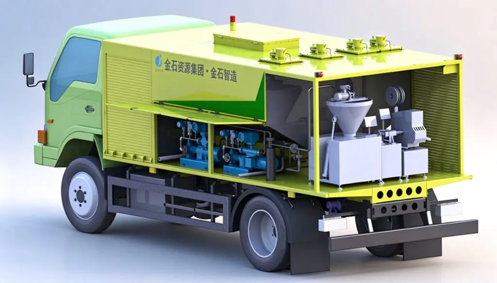 Emulsion Explosive Truck